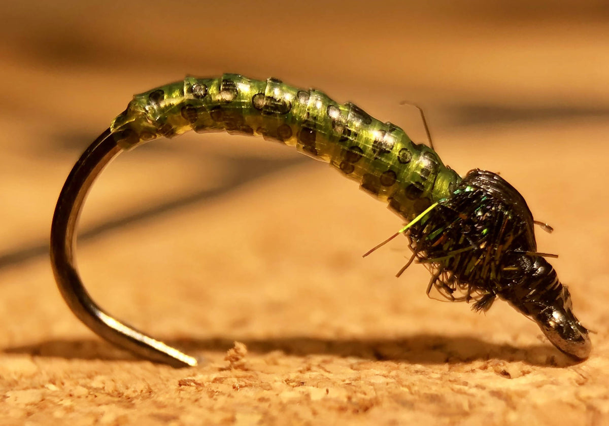 Transparent Caddis Larva, Fly Fishing Flies For Less