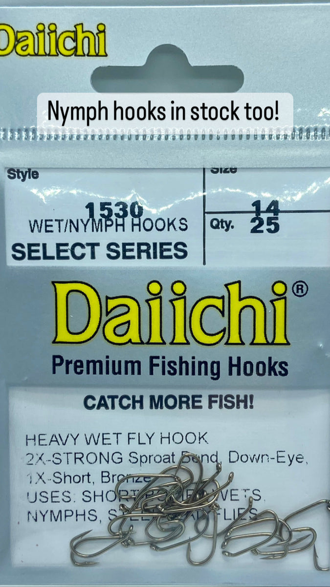 Daiichi 1530 - Heavy Wet Fly Hook 10