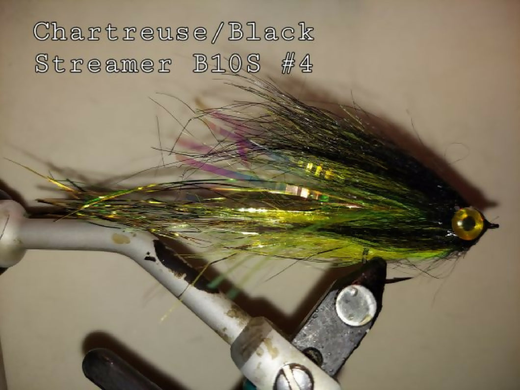 CT Chartreuse and Black Streamer