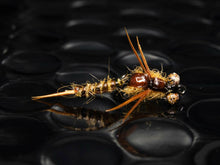 Load image into Gallery viewer, 3 articulated nymphs + 1 FREE random fly