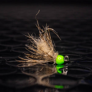 3 peeping caddis + 1 FREE random fly