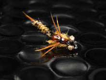 Load image into Gallery viewer, 3 articulated nymphs + 1 FREE random fly