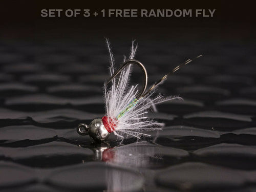 3 CDC Rainbow Warrior + 1 FREE random fly