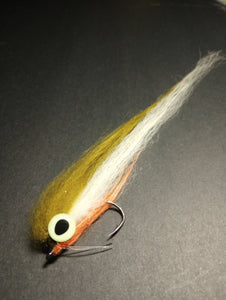 Weedless Thin Minnow Pike Bass Walleye Glow Flies