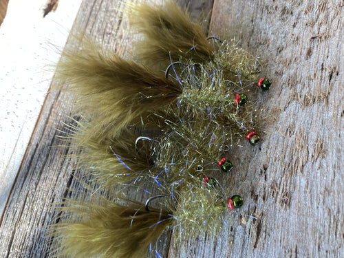 Balanced Leech - Olive U/V (6 Pk)